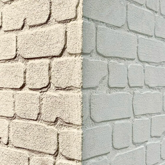 Dura Standard brick profile from DuraBric with Smiggle retail fit out painted white walls – Smiggle, Melbourne